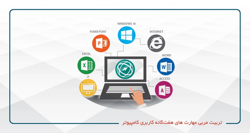 تربیت مربی مهارت‌های هفت‌گانه ICDL- شنبه دوشنبه 20-16